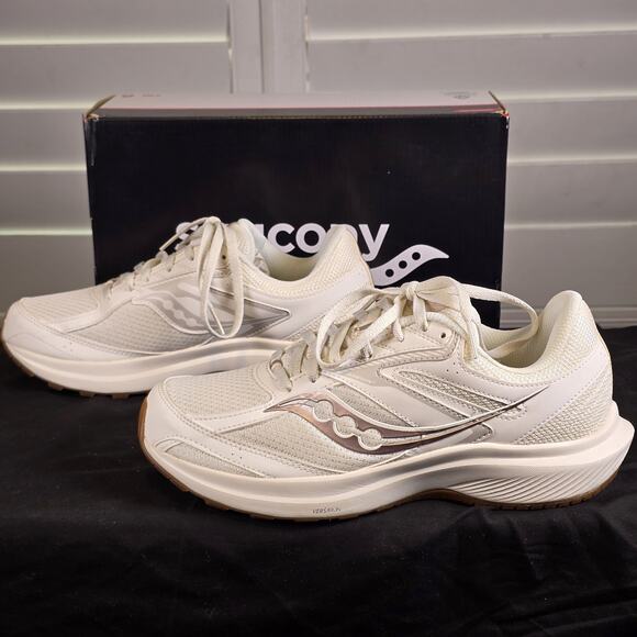 Saucony - Cohesion 17 - Women's 9.5W - White Shoes Running STYLE S10944-130 NEW - Picture 3 of 8